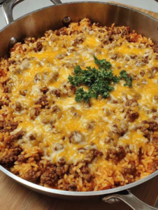 one pot mexican rice casserole