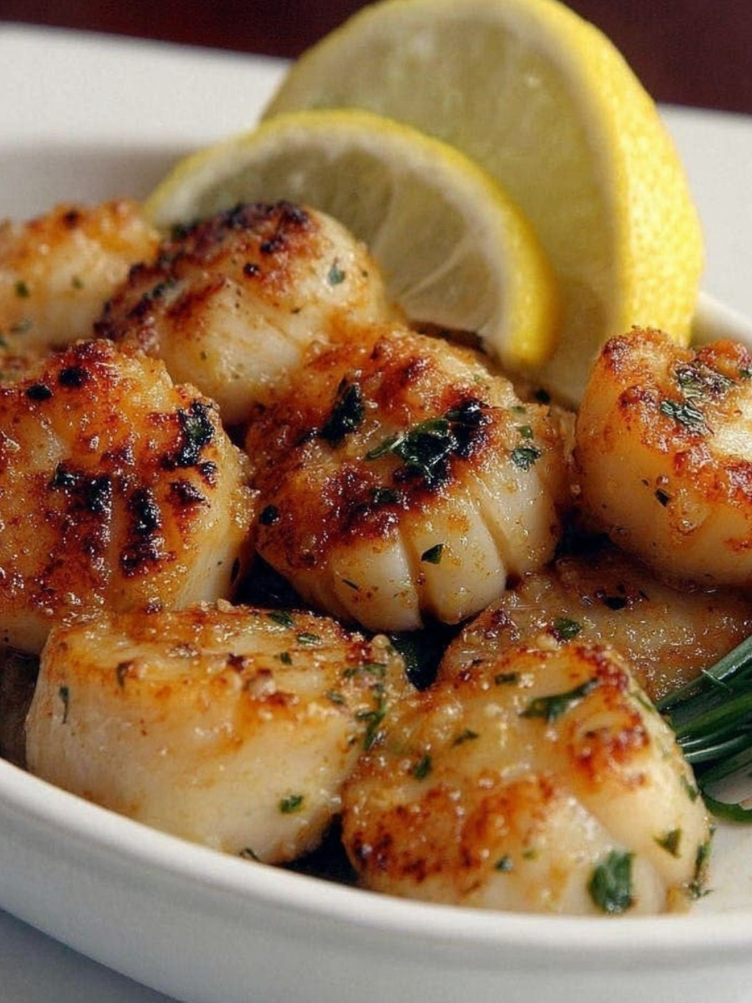 Broiled Scallops