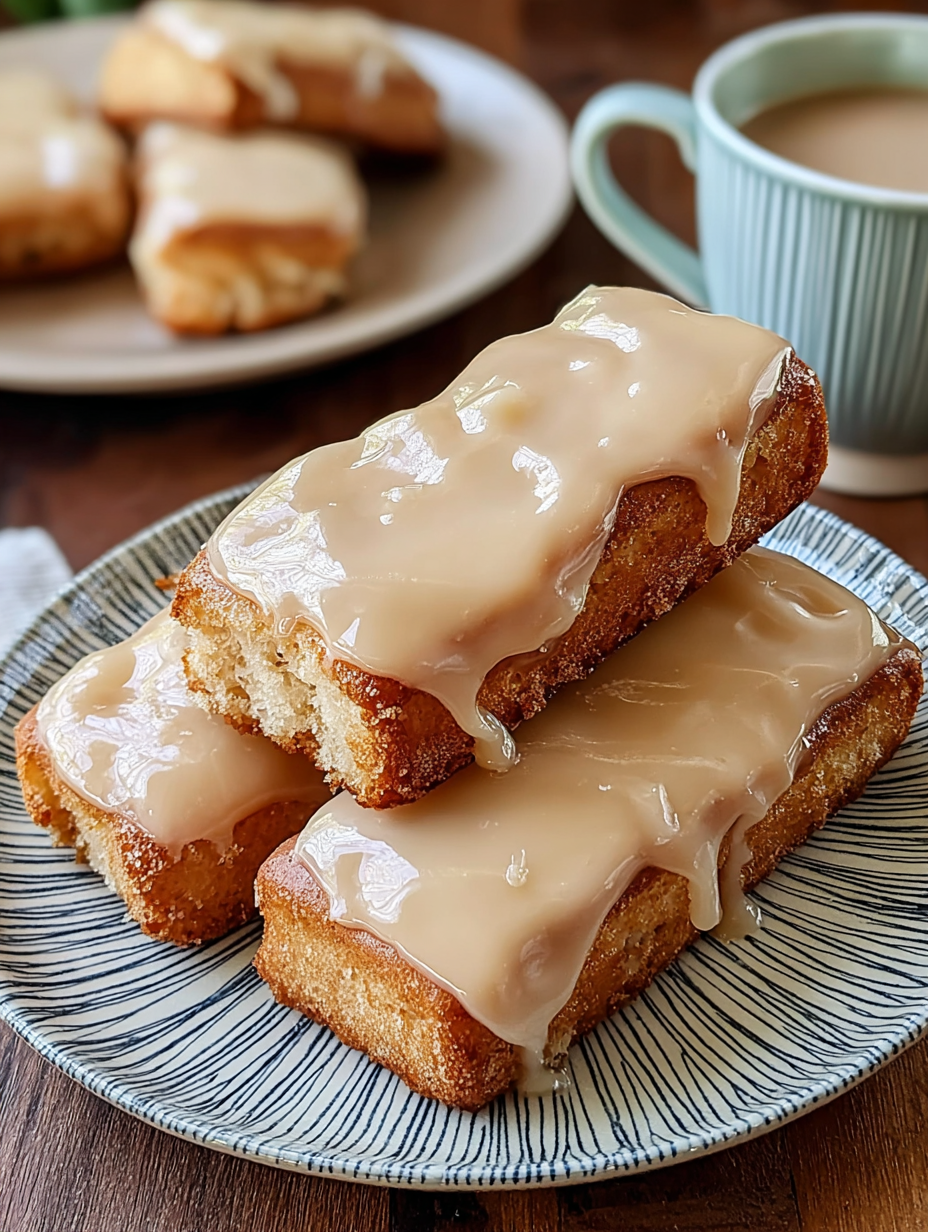 Indulge in Soft Baked Maple Donut Bars