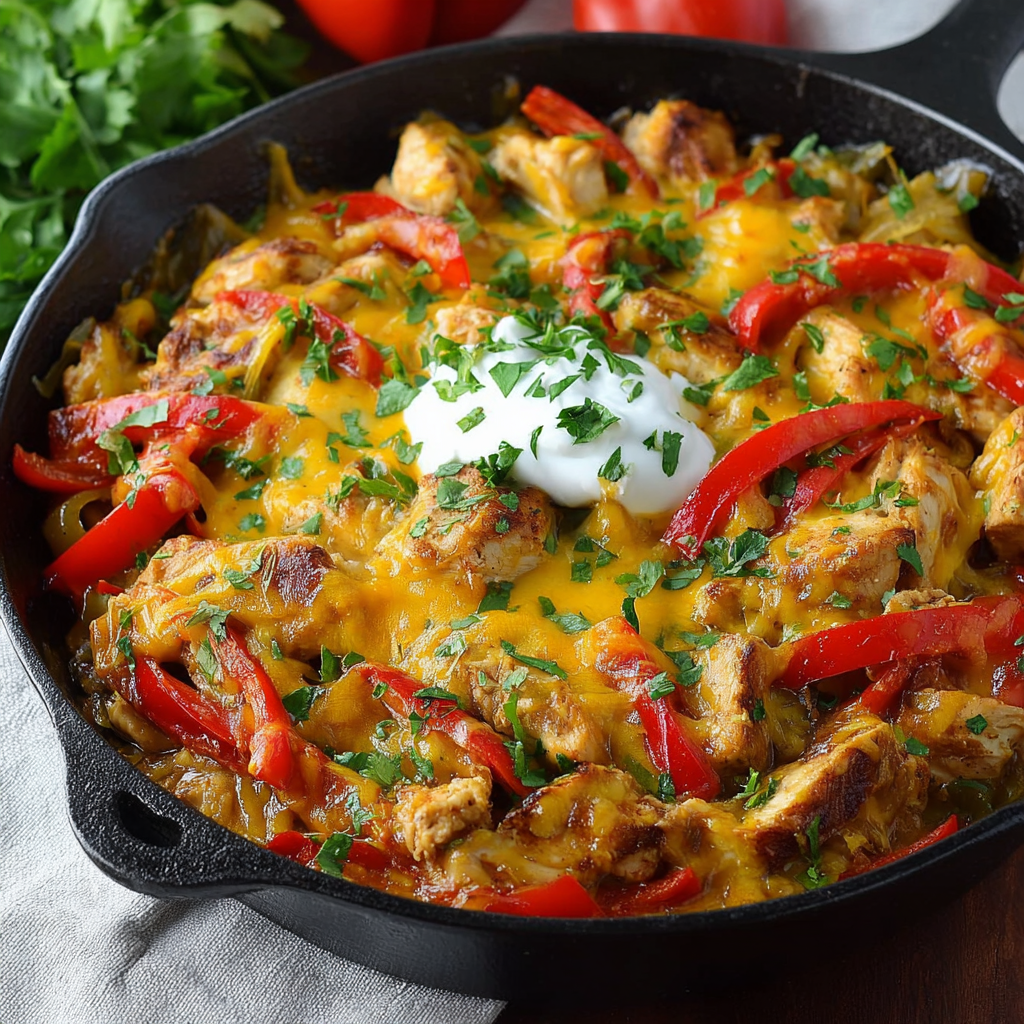 Chicken Fajita Casserole: Easy Recipe for a Delicious Weeknight Meal