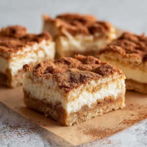 Snickerdoodle Cheesecake Bars