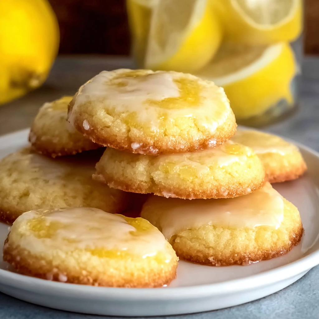 Lemon Poundcake Cookies