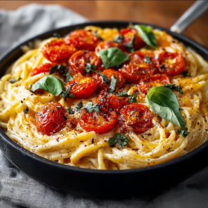 Roasted Tomato and Garlic Ricotta Pasta: A Creamy Burst of Summer Flavor