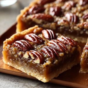 Lazy Girl Pecan Pie Bars