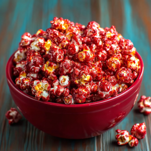 Red Candy-Coated Popcorn: An Amazing Ultimate Recipe