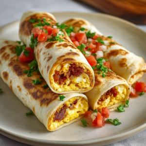 Egg Wrap Breakfast Burritos: An Amazing Ultimate Recipe for 5 Ingredients