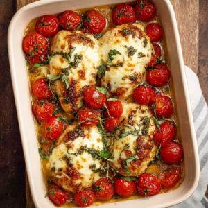 Baked Chicken Caprese