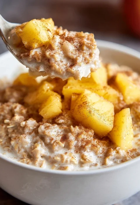 Apple Cinnamon Oatmeal Stovetop Recipe