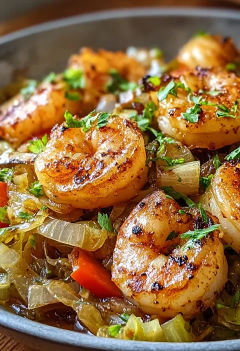 Best Fried Cabbage With Shrimp Recipe Easy Shrimp And Cabbage Stir Fry Low Carb Fried Cabbage With Shrimp How To Make Frie...