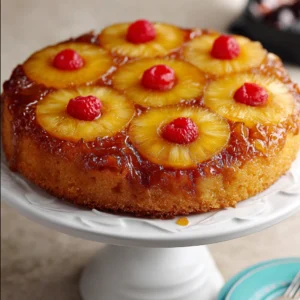 Pineapple Upside Down Cake