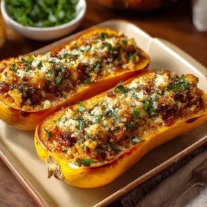 Stuffed Butternut Squash Gratin: An Amazing Ultimate Recipe