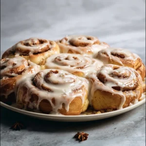 Chai Cinnamon Rolls