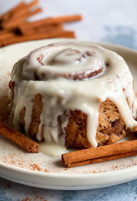 Cinnamon Roll Baked Oatmeal Recipe