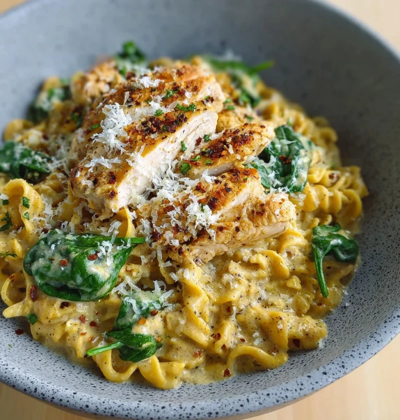 Creamy Parmesan Chicken Pasta Recipe Best Creamy Chicken Parmesan Pasta How To Make Creamy Parmesan Chicken Pasta Low-fat ...