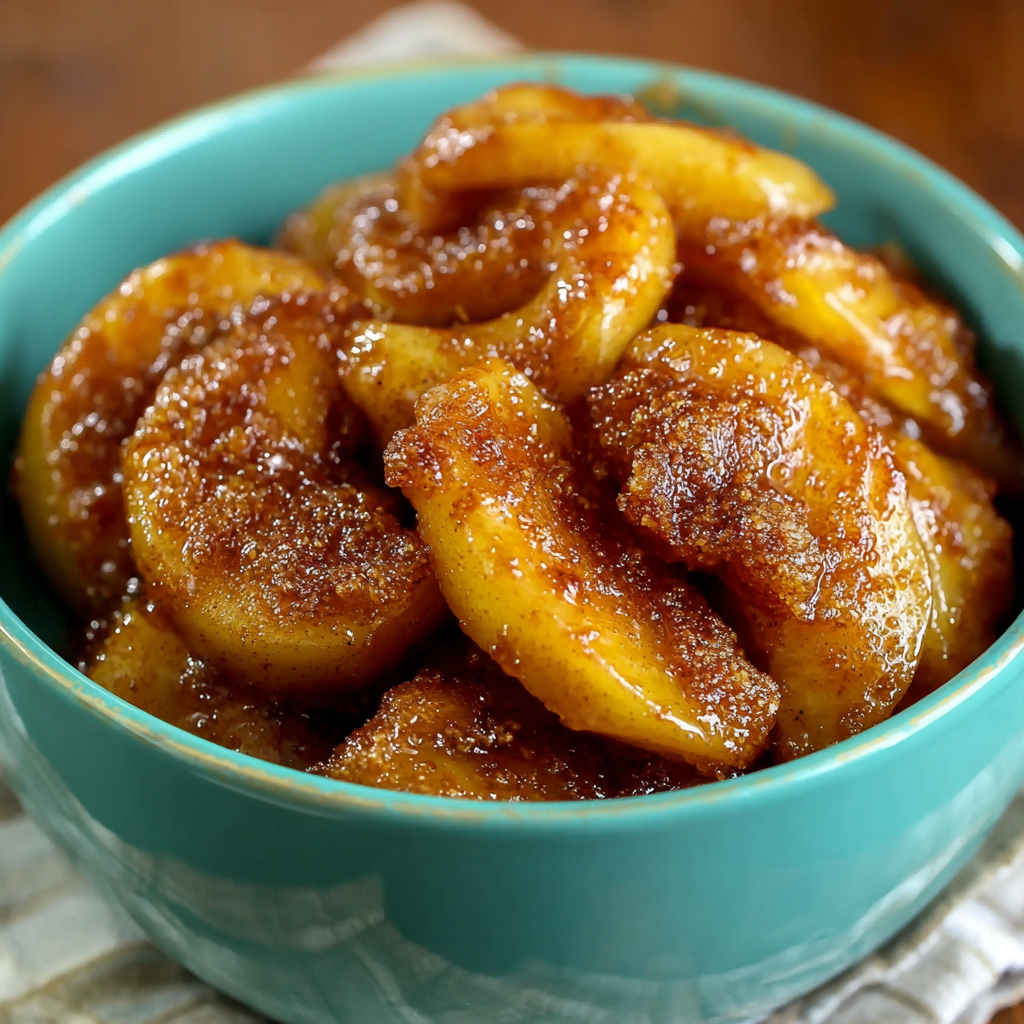 Quick & Easy Slow Cooker Cracker Barrel Fried Apples