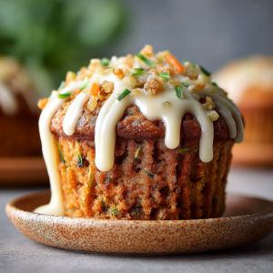 Moist Carrot Cake Zucchini Muffins: Spiced & Veggie-Packed