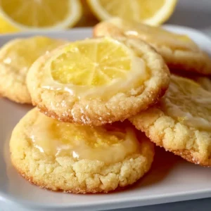 Lemon Poundcake Cookies