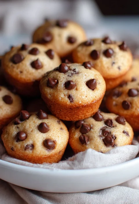 Mini Chocolate Chip Muffins Greek Yogurt