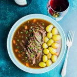Slow Cooker Beef Barley Soup