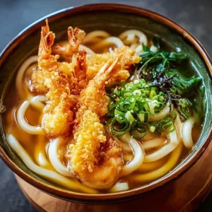Shrimp Tempura Udon Soup: An Incredible Ultimate Recipe for 4