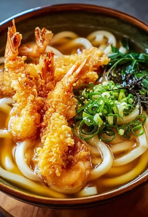 Shrimp Tempura Udon Soup Recipe Easy Shrimp Tempura Udon For Four Homemade Shrimp Tempura Udon Soup Guide Best Shrimp Temp...