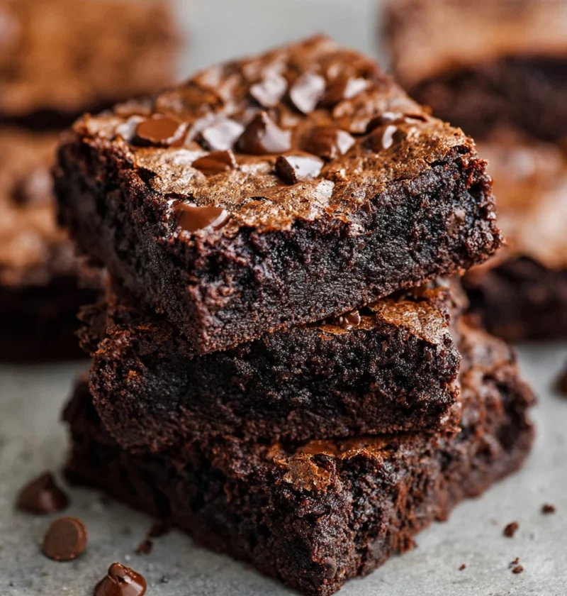 Skinny Double Chocolate Brownies Recipe Low Calorie Double Chocolate Brownies Healthy Double Chocolate Brownie Options Bes...