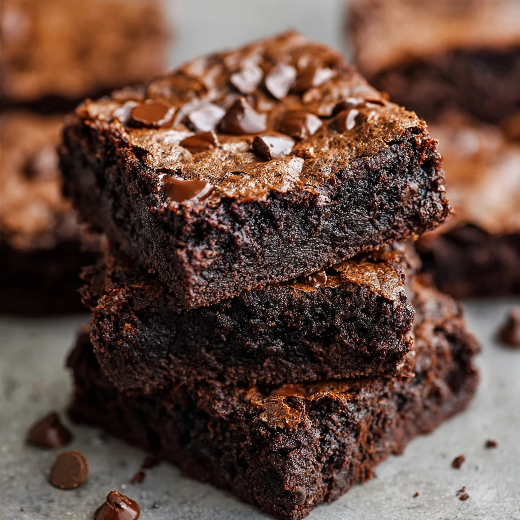 Skinny Double Chocolate Brownies