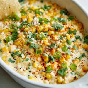 Street Corn Dip Recipe