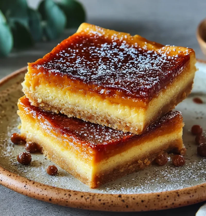 Sweet Potato Crème Brûlée Bars Recipe Best Sweet Potato Dessert Recipes How To Make Crème Brûlée Bars Unique Sweet P...