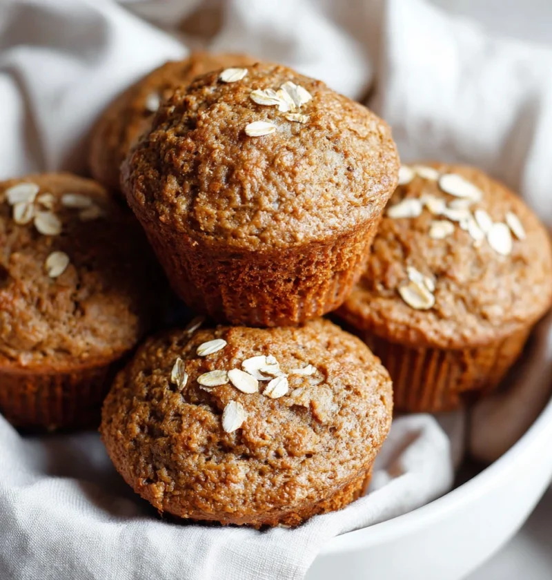 Whole Wheat Banana Muffins