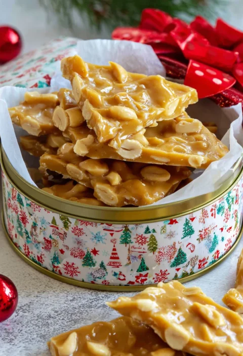 Best Peanut Brittle Brands Homemade Peanut Brittle Recipe Buy Gourmet Peanut Brittle Online Peanut Brittle Gifts For Holid...
