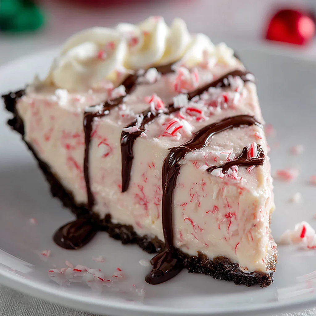 Candy Cane Pie