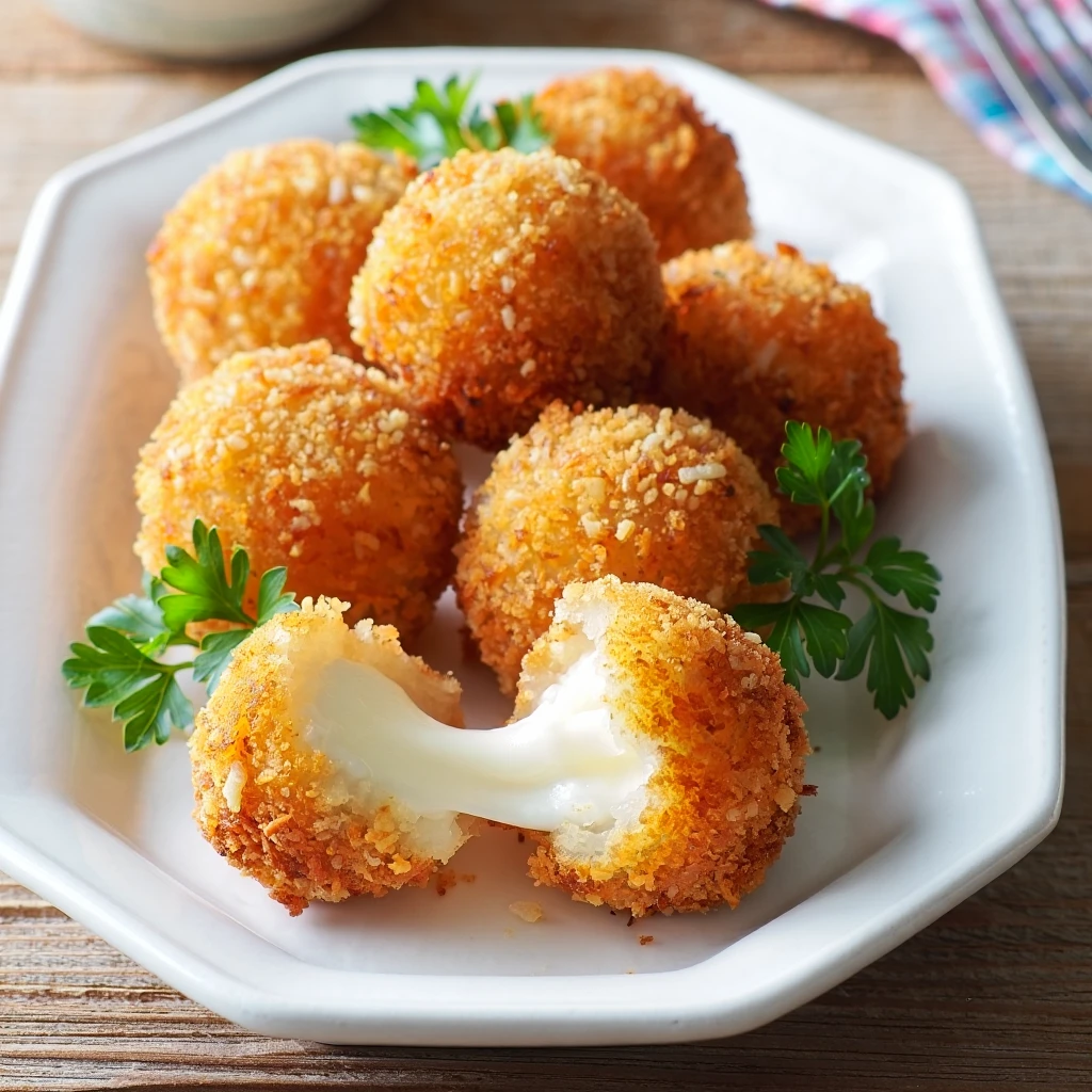 Air Fryer Mozzarella Balls Recipe