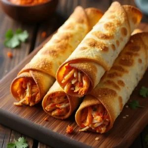 Buffalo Chicken Taquitos Recipe