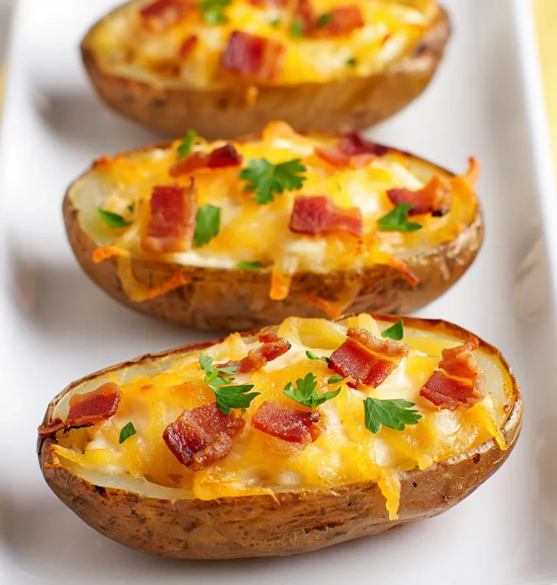 Easy Crispy Baked Potatoes Recipe Best Crispy Baked Potato Method Crispy Baked Potatoes With Herbs Crispy Skin Baked Potat...