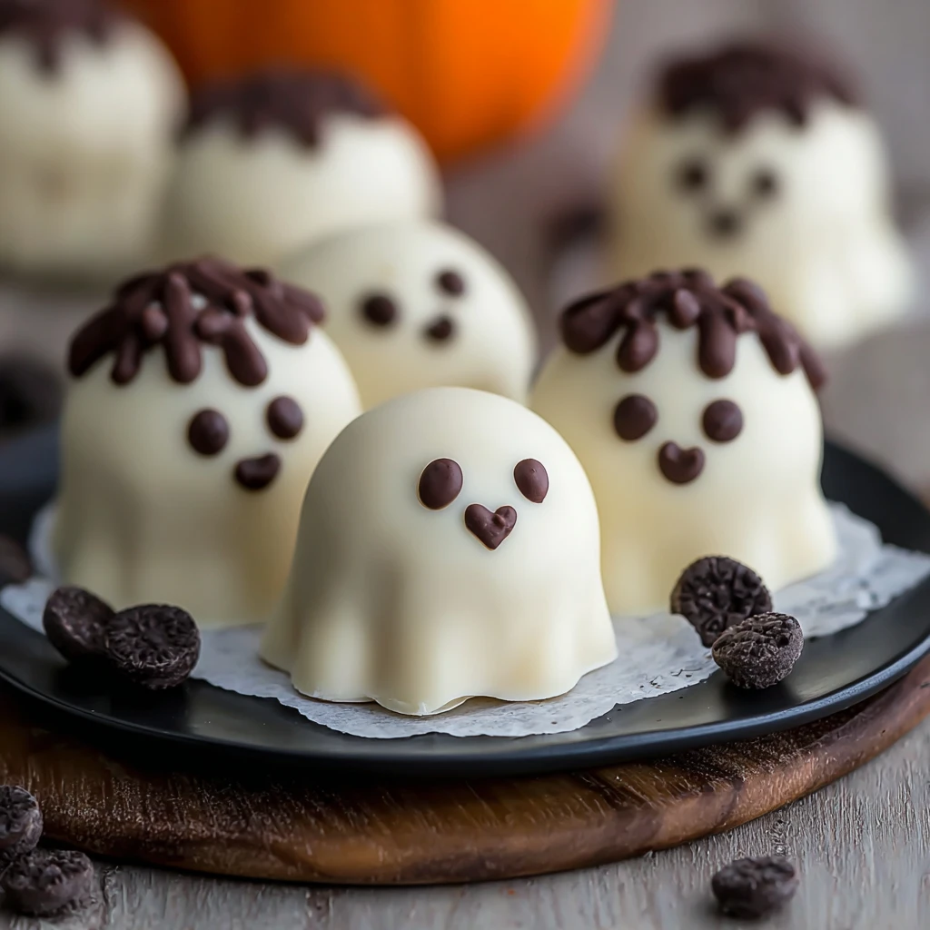 Ghost Oreo Truffles Recipe