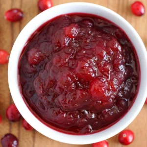 Cooked Cranberry Sauce Recipe