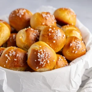 Easy Homemade Soft Pretzel Bites Recipe
