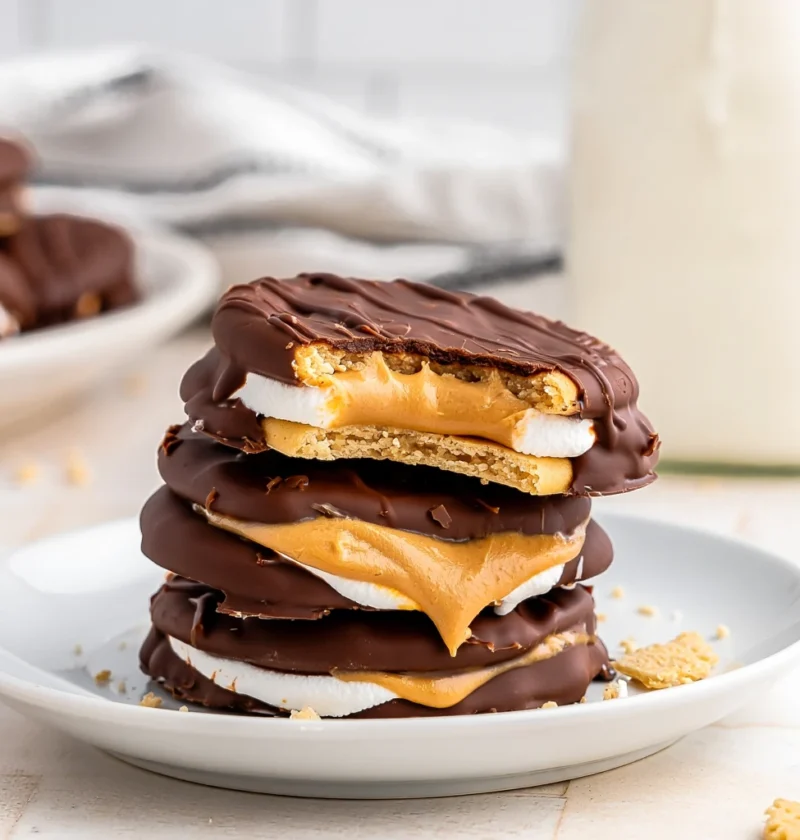 Fluffernutter Ritz Cookies Recipe Best Peanut Butter For Fluffernutter Cookies Ritz Crackers Dessert Ideas Homemade Fluffe...