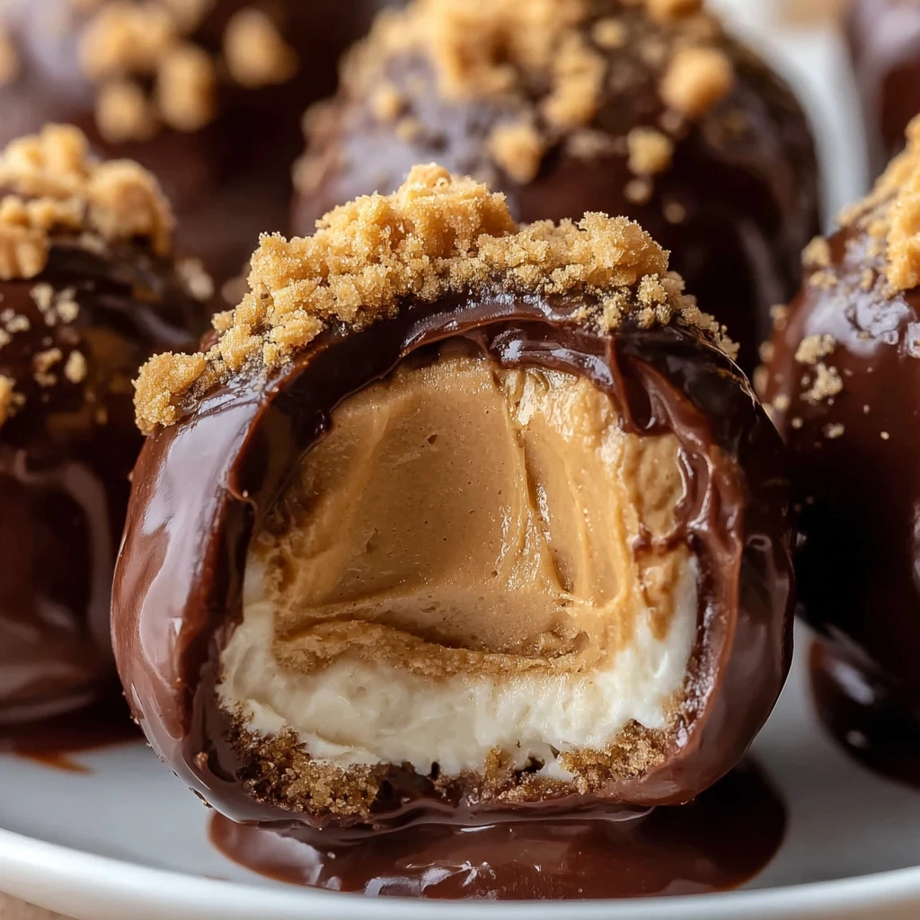 No Bake Peanut Butter Cheesecake Balls