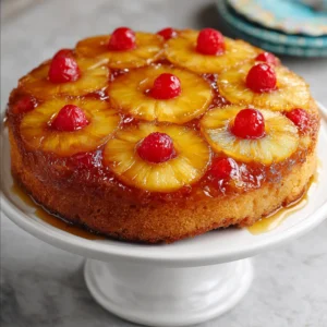 Pineapple Upside Down Cake