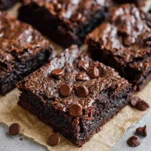 Skinny Double Chocolate Brownies