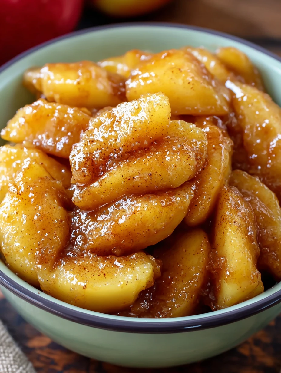 Slow Cooker Cracker Barrel Fried Apples