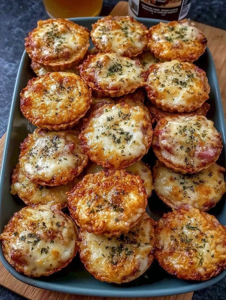baked ham cheese  ritz cracker bites