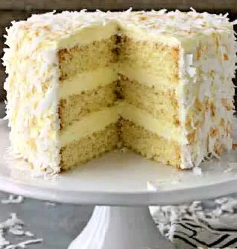 Best Italian Cream Coconut Cake Recipe How To Make Italian Creme Coconut Cake Italian Cream Coconut Cake Ingredients Homem...