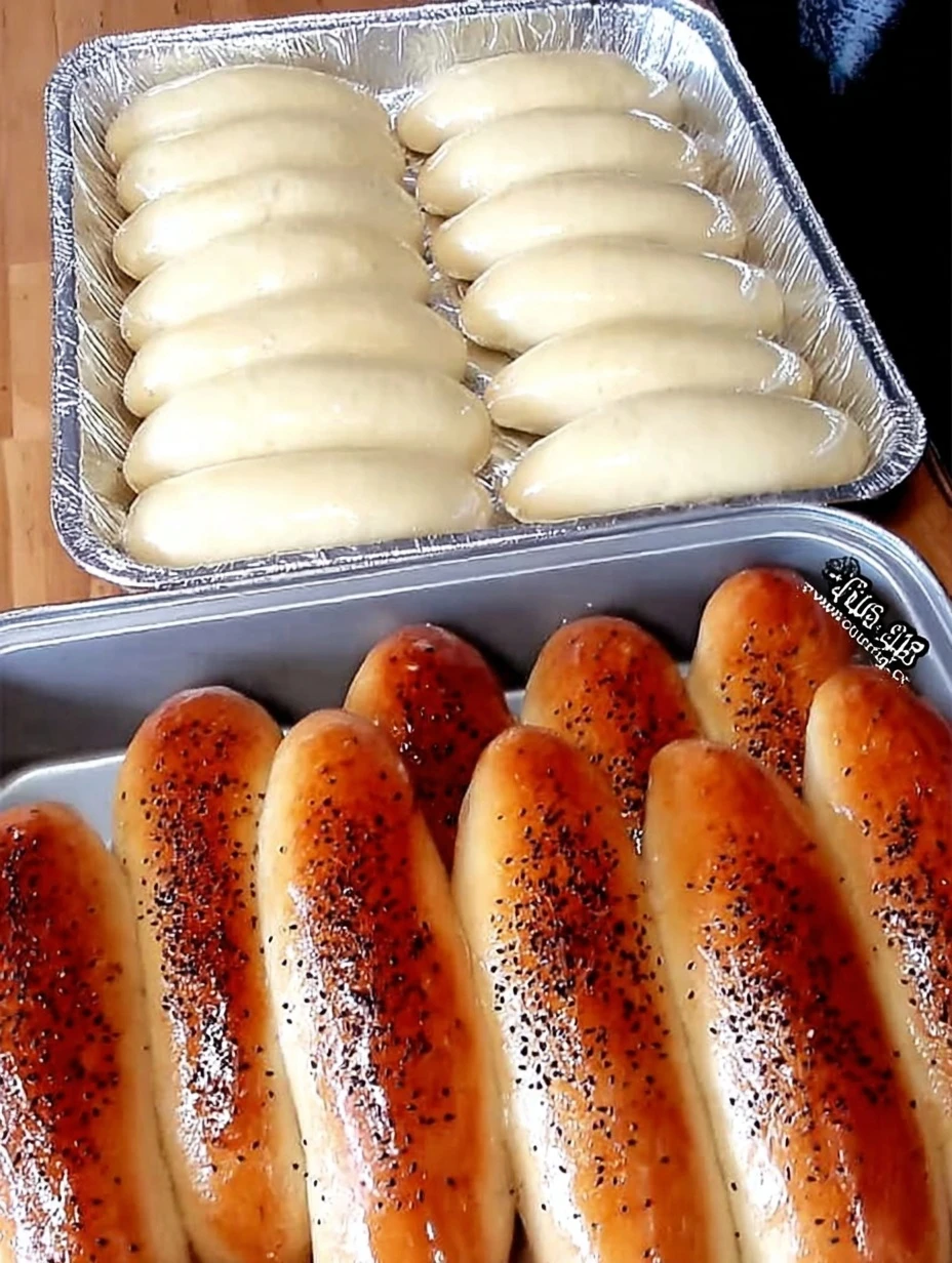 boiled and baked bread rolls recipe