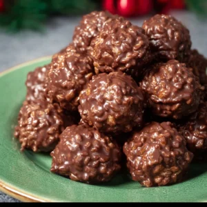 Chocolate Rice Krispie Balls
