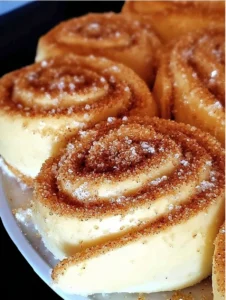 Cinnamon Sugar Cream Cheese Rolls
