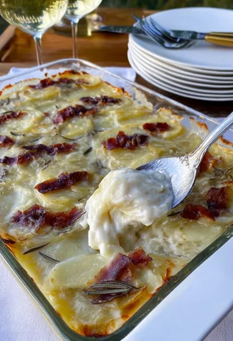 Creamy Baked Potato Gratin