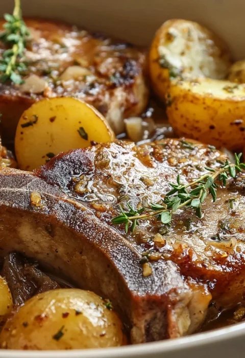 Crock Pot Pork Chops Potatoes